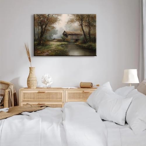 Serene Landscape Canvas Wall Art - Image 3