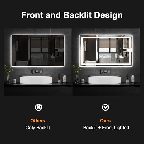 TRAHOME LED Bathroom Vanity Mirror - Image 3