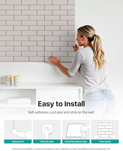 Soundsbay 18-Pack Brick Acoustic Panels, Self-Adhesive - Image 6