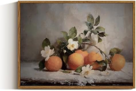 VIYYIEA Vintage Farmhouse Framed Wall Art, Canvas Print Artwork, Rustic Home by VIYYIEAART