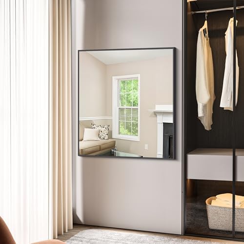 BONEWEI Bathroom Mirror, 36x40 inch Wall Mirror - Image 7