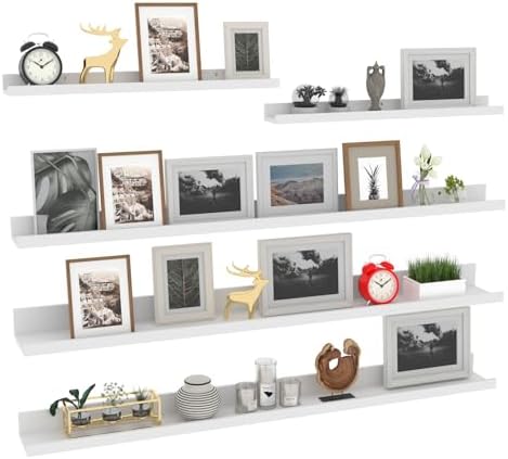 Giftgarden 47 Inch Long Floating Shelves by Giftgarden
