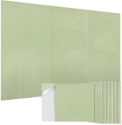 Acoustic Panels 6 Pack, Soundproof Wall Panels 23.6 x 23.6 Inches, Large by EVENRISING