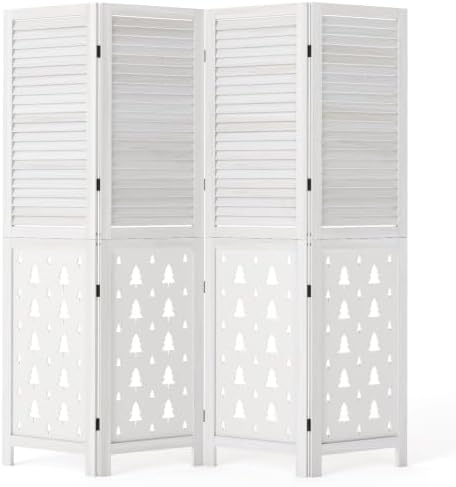 GIANTEX 4 Panel Folding Room Divider by Giantex