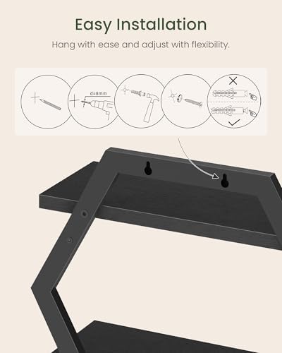 CHOEZON Hexagon Floating Shelves - Image 5