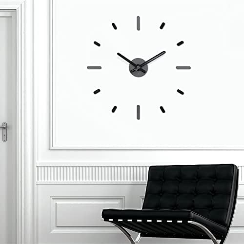 Presentime Large Frameless DIY Wall Clock - Image 4