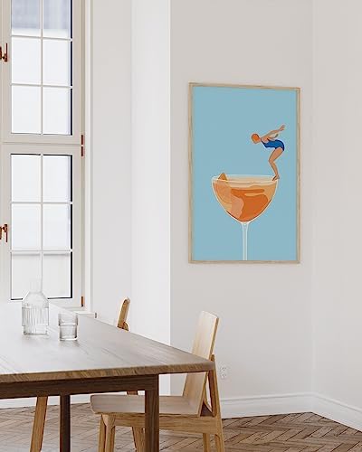 HAUS AND HUES Preppy Pictures Bar Art - Image 4