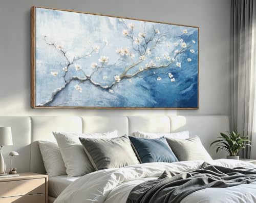Extra Large Framed Floral Wall Art - Image 4