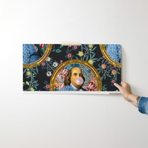Spoonflower Ben Franklin Peel and Stick Removable Wallpaper - Image 7