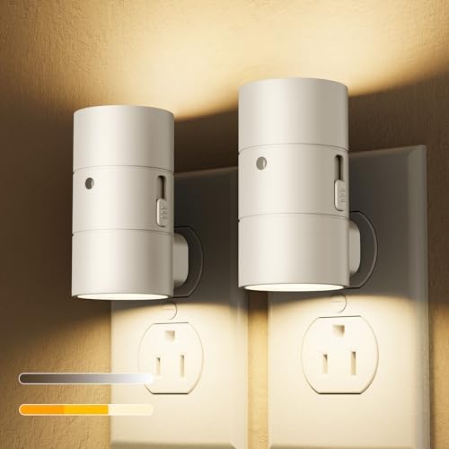 VOLISUN Night Light, Dimmable Led Night Lights Plug into Wall, Amber/3000K/4500K by VOLISUN