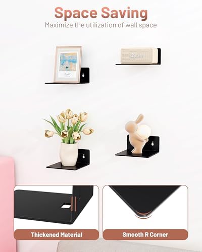 4 Pack Small Wall Shelf - Image 4