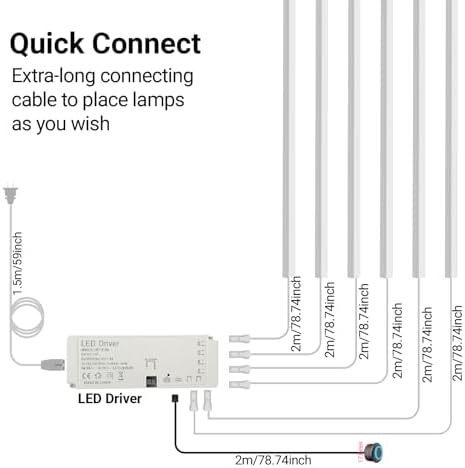 HAMRVL LED Recessed Lighting Wall Panel Lights - Image 5