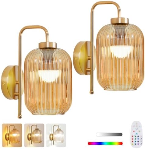 Wall Sconces Battery Operated, Rechargeable Wall Light by Gudicati