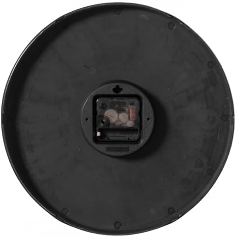 Clockswise Bulk Set of 20 PC 12" Decorative Modern Round Wood- Looking Plastic - Image 6
