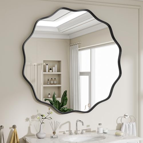Wavy Round Mirror - Image 5