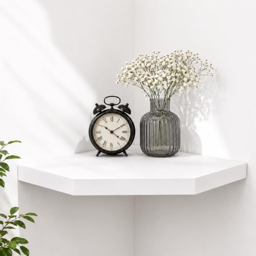 Floating Corner Wall Shelf by JOLLYMER