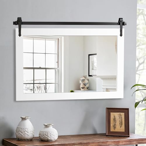 Farmhouse Barn Door Mirror - Image 6