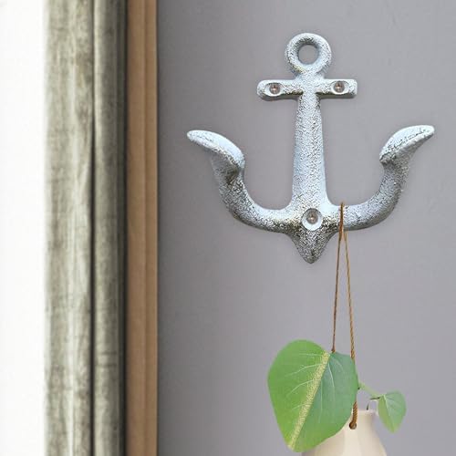 Notakia Decorative Wall Mounted Antique Shabby Chic Metal Home Bathroom Towel - Image 7