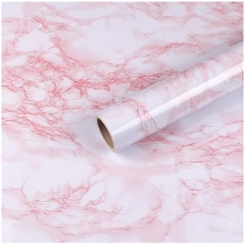 Marble Contact Paper Pink Peel and Stick Wallpaper by practicalWs