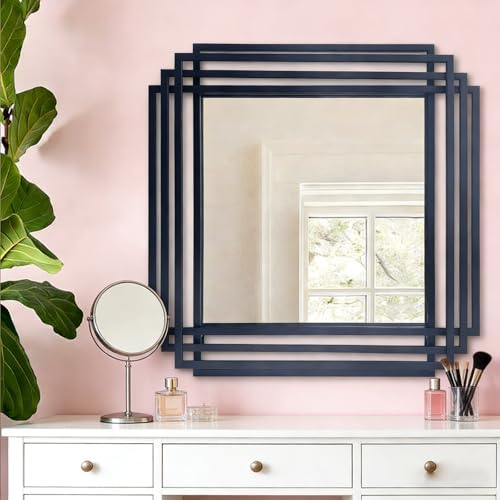 24"x24" Square Decorative Wall Mirror - Image 6