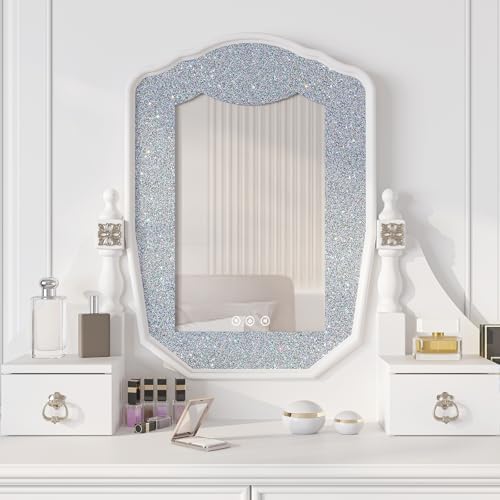15.7"x160" Holographic Silver Glitter Wallpaper Stick and Peel Sparkle Silver - Image 6