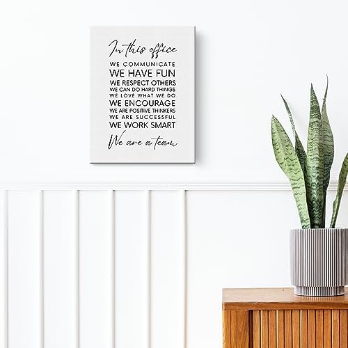 Positive Canvas Wall Art Framed Therapy Office Decor Mental Health Gifts - Image 6