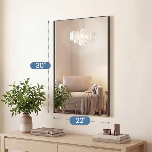 DUMOS 22"x30" Wall Mirror, Bathroom Mirrors - Image 2