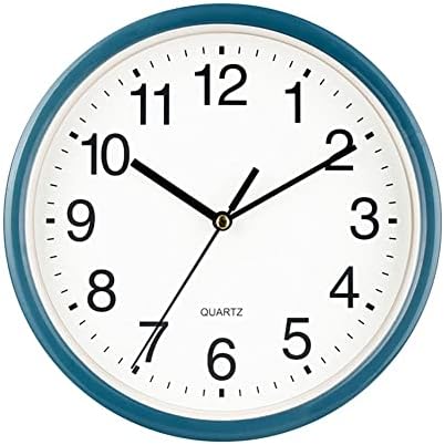 6 Inch Silent Wall Clocks Battery Operated, Non-Ticking Modern Round Clock by Unknown