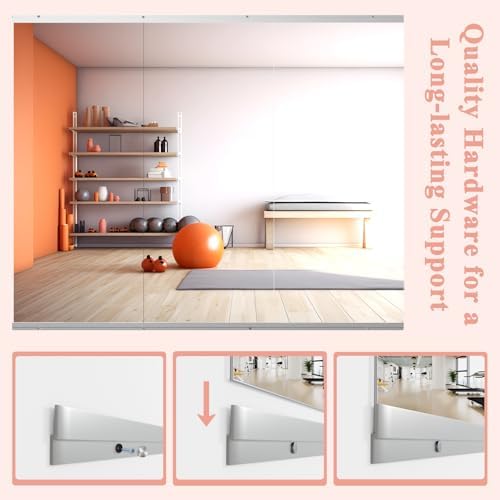 Home Gym Mirror, Large Wall Mirror - Image 4