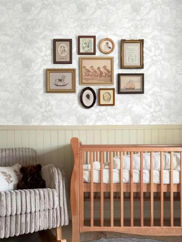 Dimoon 236"x17.3" Peel and Stick Wallpaper Floral Contact Paper Flower Modern - Image 4