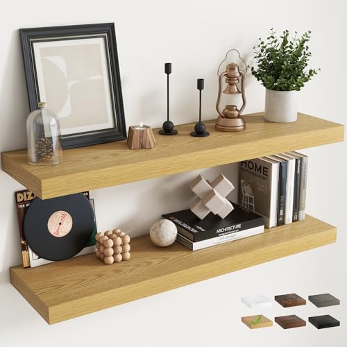 40 Inch Floating Shelves for Wall by Marsmiles