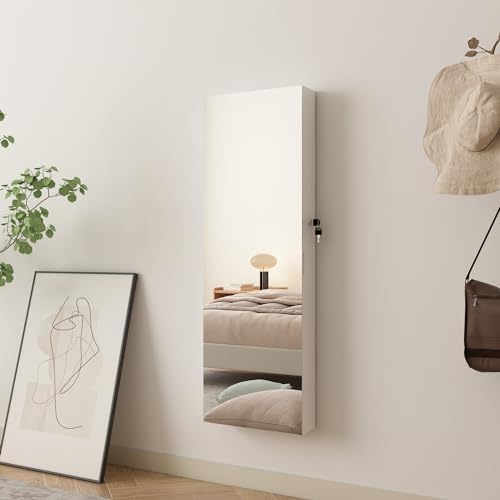 Full Length Mirror Jewelry Cabinet - Image 6