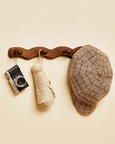 Wood Coat Rack Wall Mount - Image 6