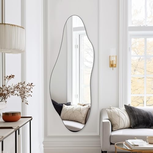 QDSSDECO 63" x 24" Full Length Mirror Irregular Star Shaped - Image 4