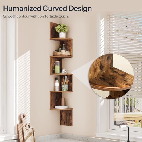 HOOBRO Corner Shelf Wall-Mounted - Image 5