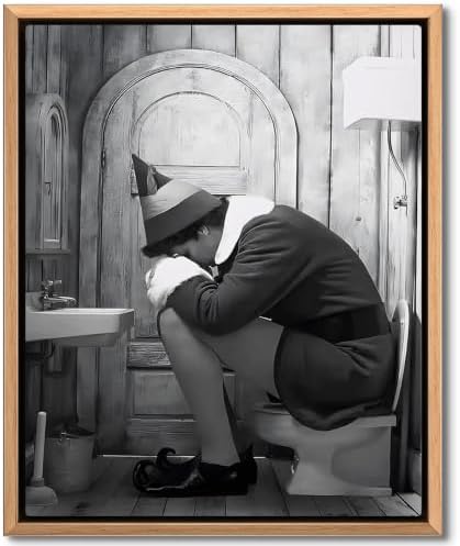 B.B.F MAKE Funny Comedy Movie Framed Canvas Wall Art by BBFMAKE