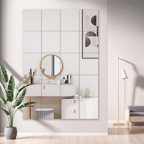 TRAHOME Home Gym Mirror Tiles for Wall - Image 4