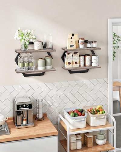 CHOEZON Hexagon Floating Shelves - Image 3