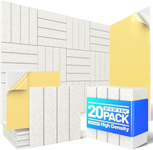 20 Pack Sound Proof Foam Panels by Unknown