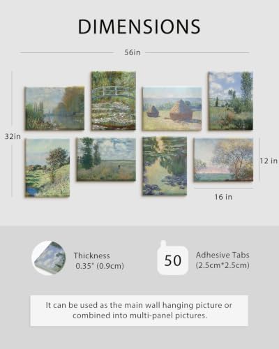VIYYIEA Acoustic Art Panels, Landscape Decorative Soundproof Wall Panel - Image 5