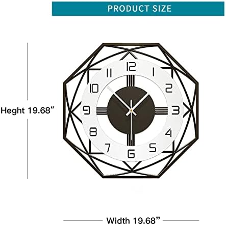 Large Wall Clocks for Living Room Decor Modern Analog Wall Clock - Image 5