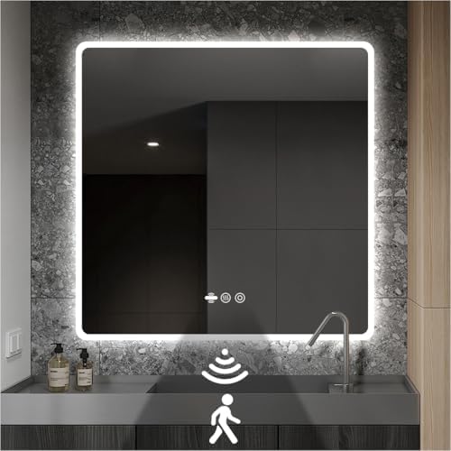 36"X36" LED Mirror for Bathroom by nolsia
