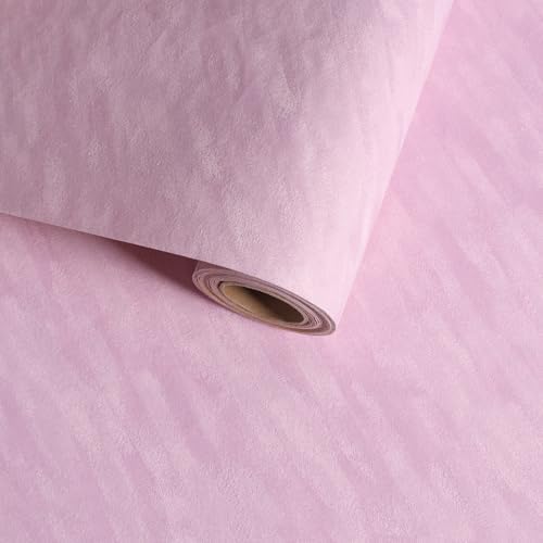 Light Pink Self Adhesive Velvet Flocking Liner Soft Fabric Contact Paper by VaryFloral