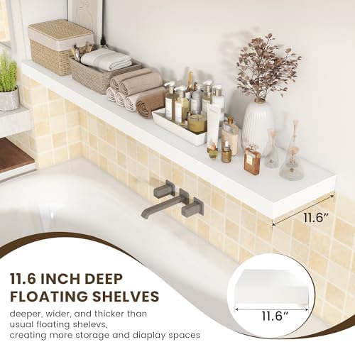 FLYJOE 72 Inch Floating Shelf - Image 4