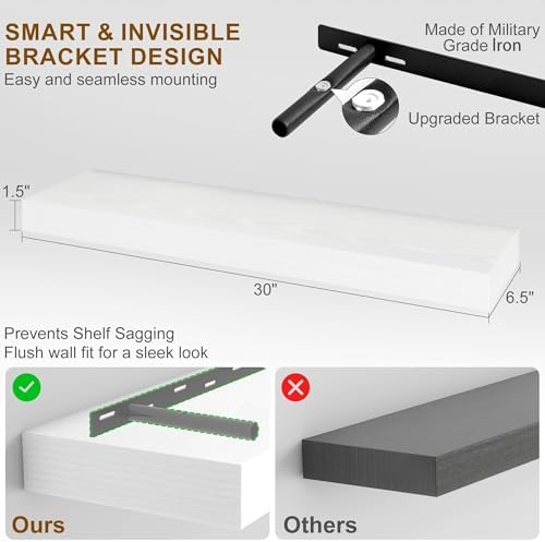 Fun Memories 30Inch Floating Shelves - Image 3