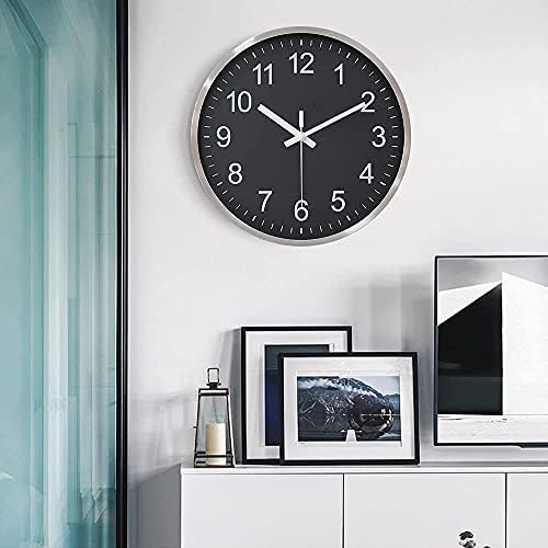 HZDHCLH Modern Wall Clocks Battery Operated 12 inch Silent Non Ticking Wall - Image 4