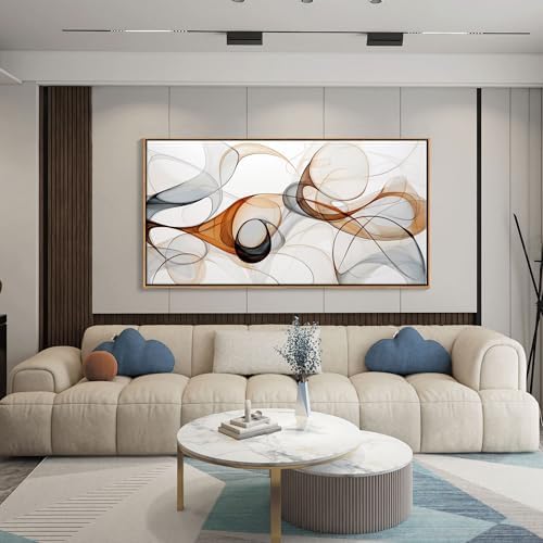 KLAKLA Abstract Wall Art Framed Modern Picture - Image 4