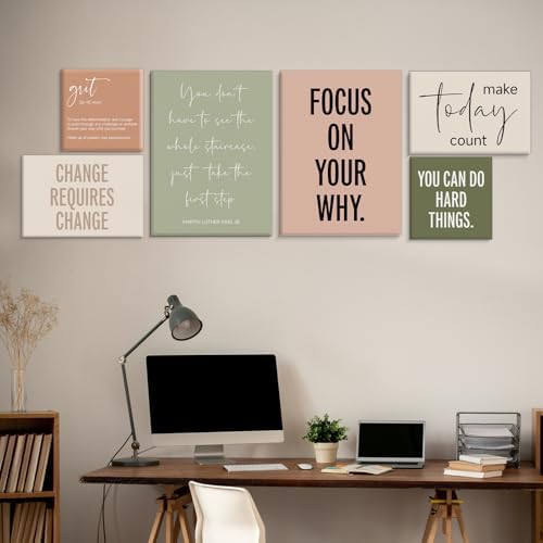 Framed Motivational Office Wall Decor - Image 4