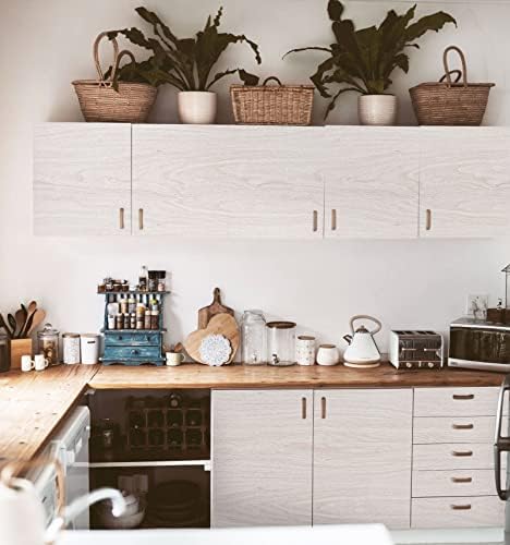 White Wood Wallpaper Wood Grain Contact Paper - Image 5
