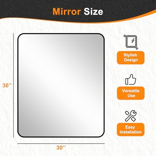 Delma Bathroom Vanity Mirror - Image 6